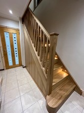 Handmade oak treads
