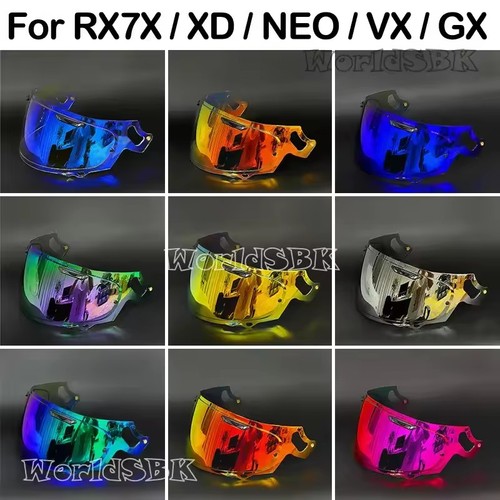 Black helmet visor shield for - black,