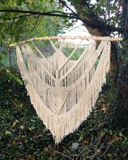 Large Handmade Macrame Wall Hanging Home Decoration Bohoo