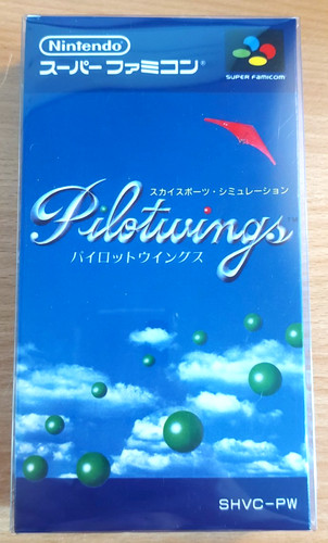 Pilot wings super famicom - pilot,