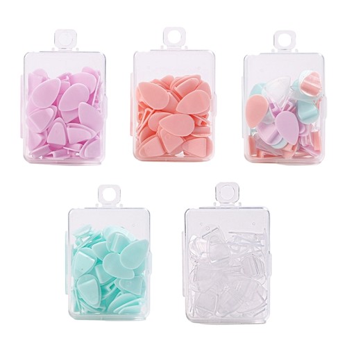 40pcs colorful petal shaped - colorful,