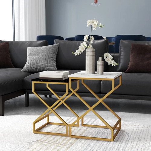 Set elegant marble effect - 2,