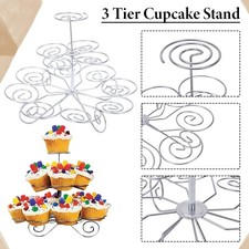 3 Tier Ceramic Cake Stand Tea