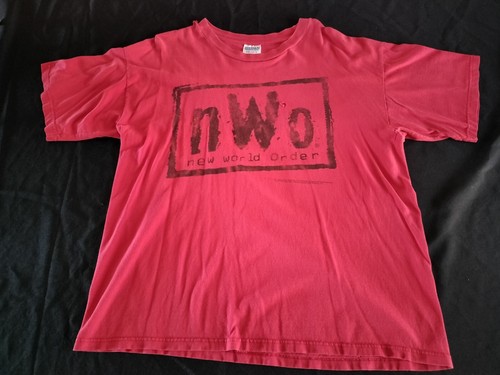 1998 nwo gildan shirt red - 1998, t-shirt