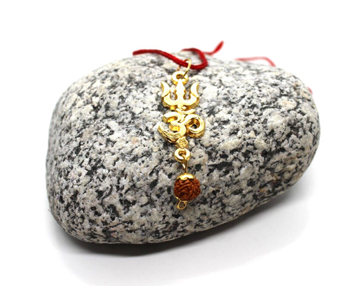 Shiva trishul rudraksha - shiva, om