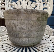 Grey Stone Handmade Plant Pot