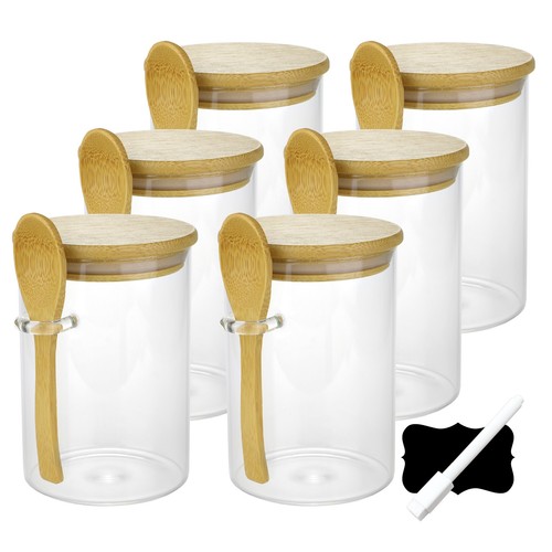 Glass jars airtight - glass,