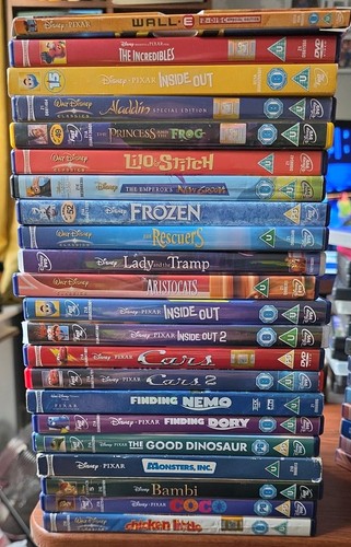 Disney dvd mixed pixar - x,