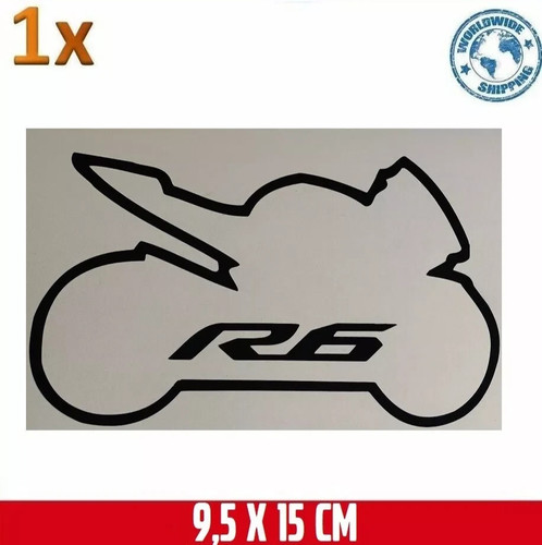 Yamaha silhouette decal - silhouette,