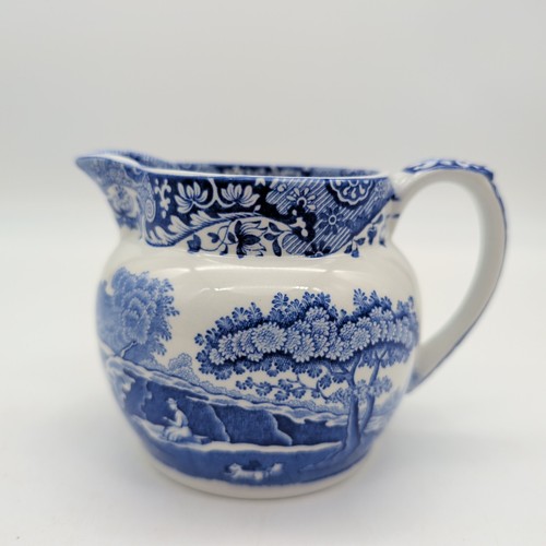 Spode italian milk jug half - italian,