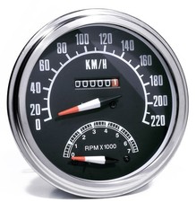 KM Speedometer + Tachometer