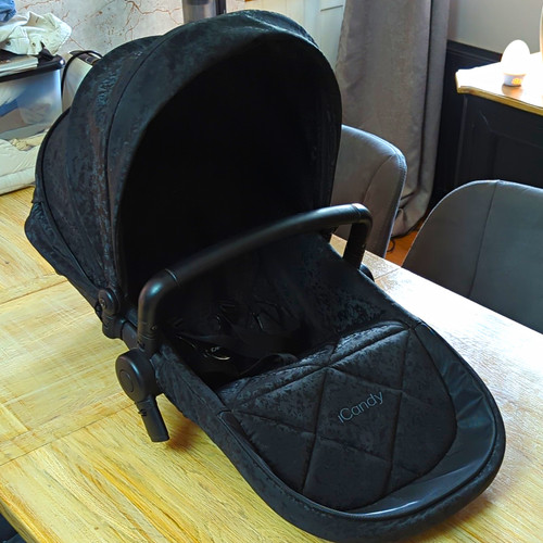 Icandy orange black - orange, seat