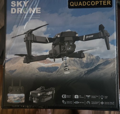 Dmes black drone with dual - black, hd