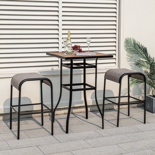Outdoor bar stools set 2 - of,