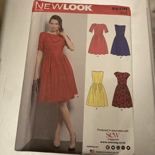 New look k6391 sewing - k6391, pattern