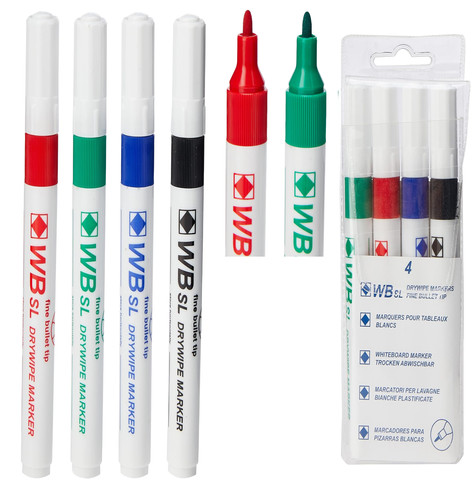 Dry wipe pens premium - 4,