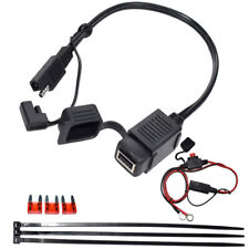 Waterproof Motorcycle 12v USB Power Socket Adapter Charger Outlet Motorbike