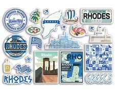 A5 Sticker Sheet Rhodes Vinyl