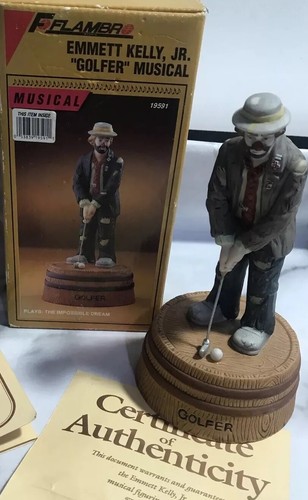 Hobo golfer clown musical - clown,