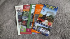 2014 Heritage railway  timetable leaflets. Please select from dropdown list