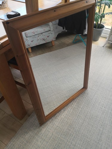 Large pine framed - , 88cm