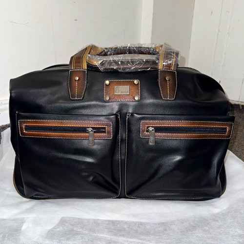 Flame dance leather duffle - dance,