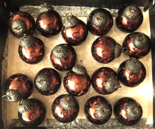 Ruby red kugel style - ruby, 70grm
