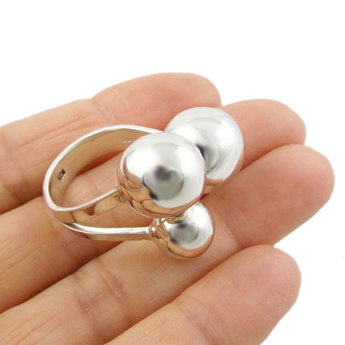 Silver cocktail ring 925 - cocktail,