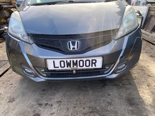 HONDA JAZZ, FRONT BUMPER WITH GRILLE & FOGS, NH737M GREY, 2011, KEY 58