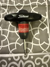 TITLEIST GOLF - BLACK WRENCH - ADJUSTABLE CLUB TOOL – GOOD CONDITION (3 New)