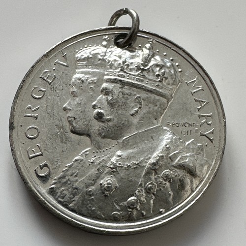 1911 george coronation medal - v,