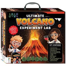 Kids Ultimate Volcano Experiment Lab Create Your Own Volcano Explosion At Home