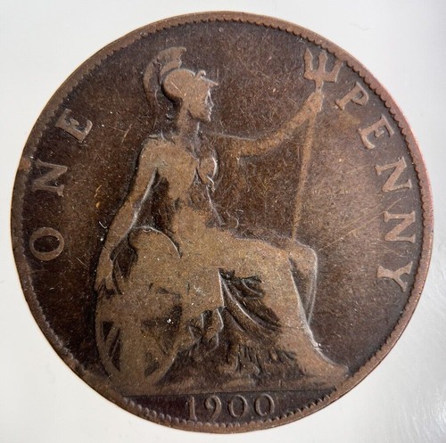 1900 victoria one - 1900, coin