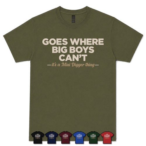 Goes where big boys - boys, can't