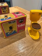 Vintage Boxed Sindy 44551 Toilet & 44541 Washbasin