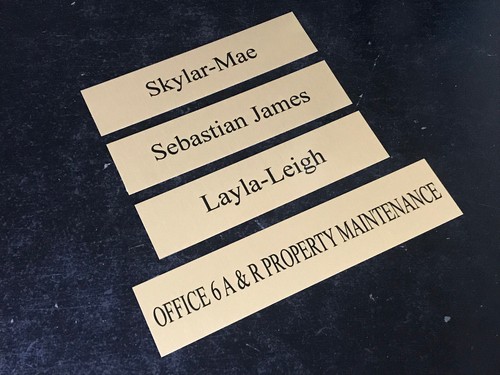 Personalised metal signs - personalised,