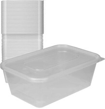 750ml Food Container Tub Clear