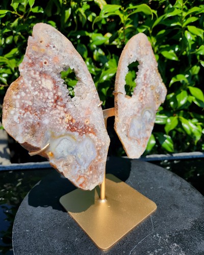 Rare pink amethyst wings - xl,