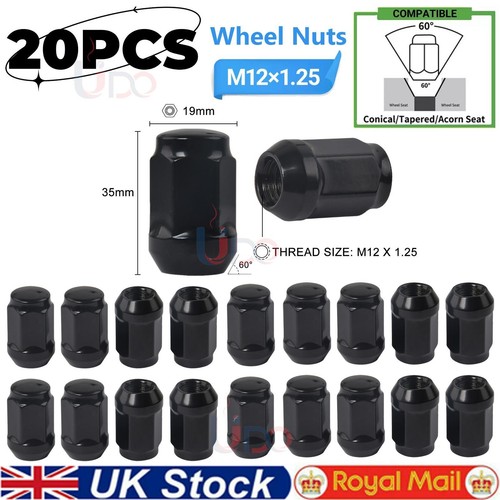 20pcs wheel nuts m12 25 - wheel,