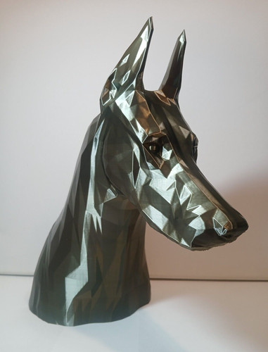 Doberman pinscher display - doberman,