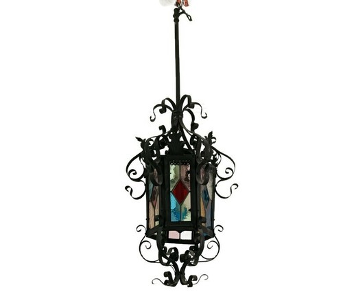 Antique wrought iron 19thc - antique,