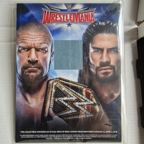 Wrestlemania piece canvas - of,