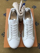 Louis Vuitton Trainers Sneaker Shoes Luxembourg Mens White UK 7.5 US 8.5 EU 41.5