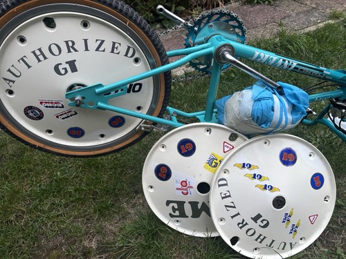 Old school bmx freestyle wheel - old,