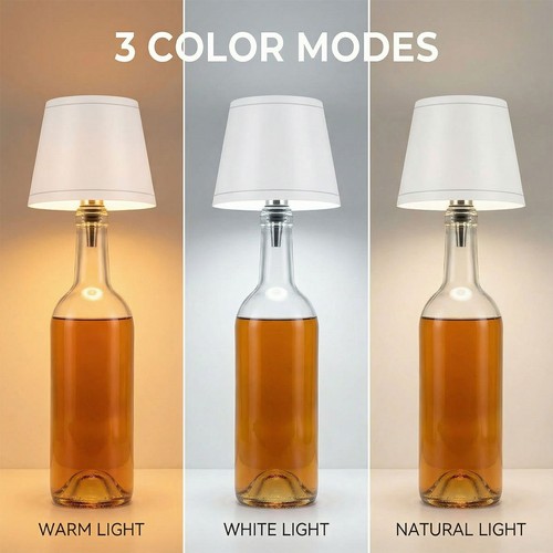 Rechargeable bottle lamp - rechargeable,
