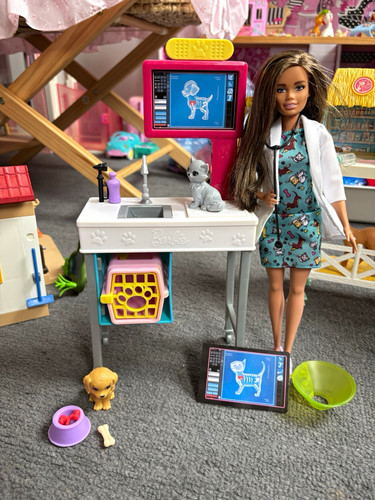 Barbie veterinarian doll - barbie,