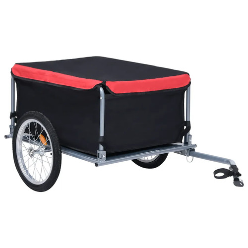 Walplus bike trailer - black, red