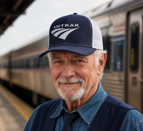 Amtrak train navy - amtrak,