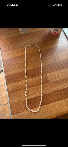 Mikimoto pearls necklace - necklace, 9k