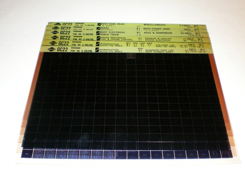 Microfiche spare parts - microfiche,
